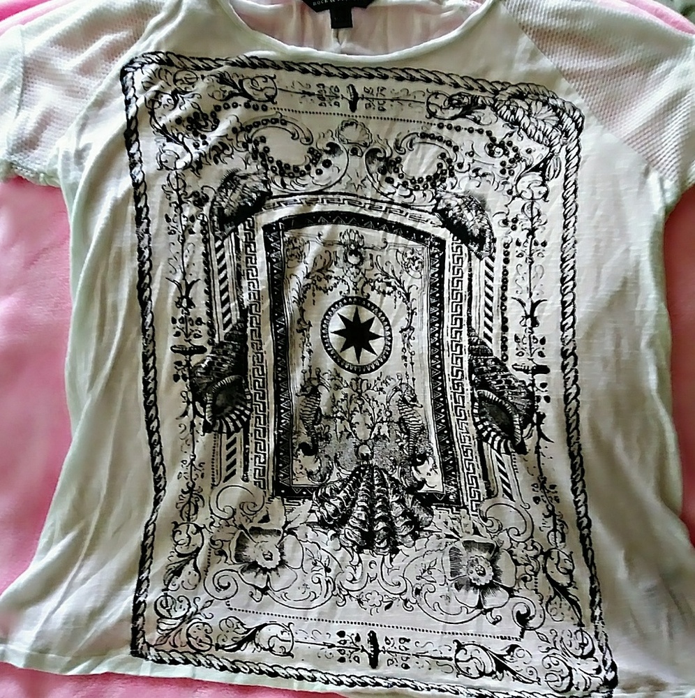 Rock & Republic Unique & Artistic Shirt Size Med